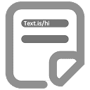 Text.is favicon