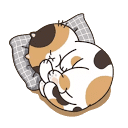 手里有只毛毛虫